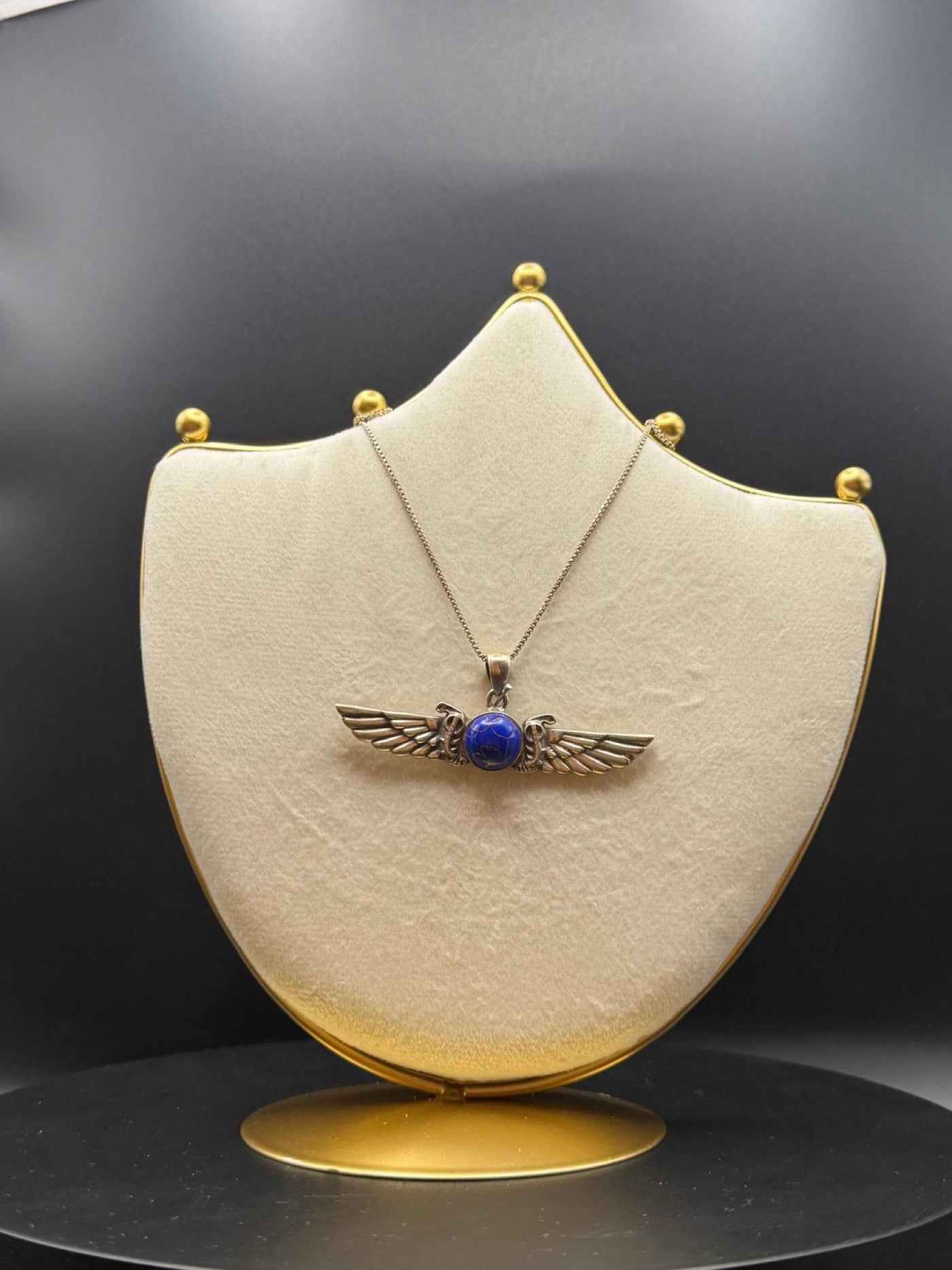 Amun Pendant in Lapis Lazuli
