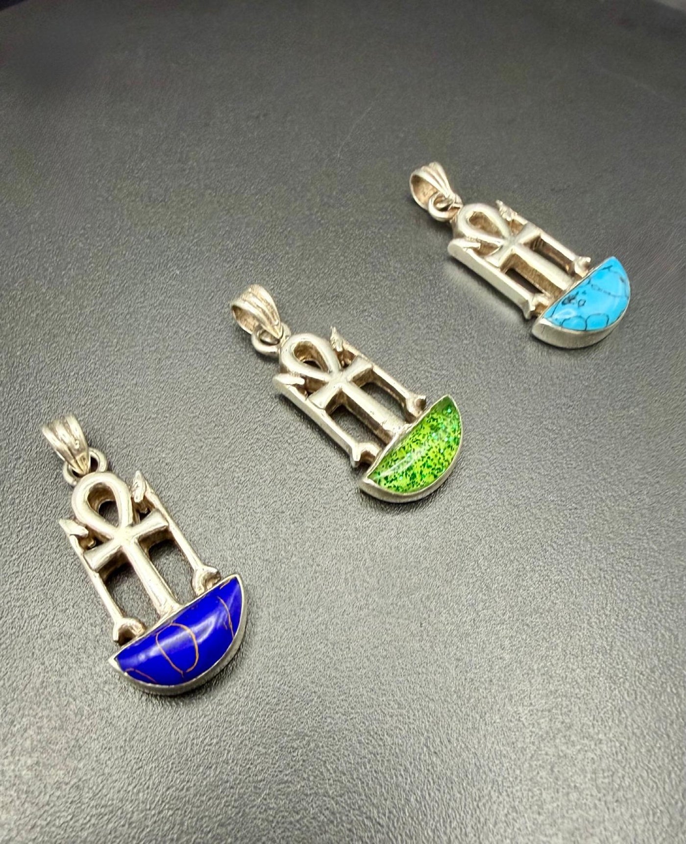 Ankh and Was Scepter Pendant