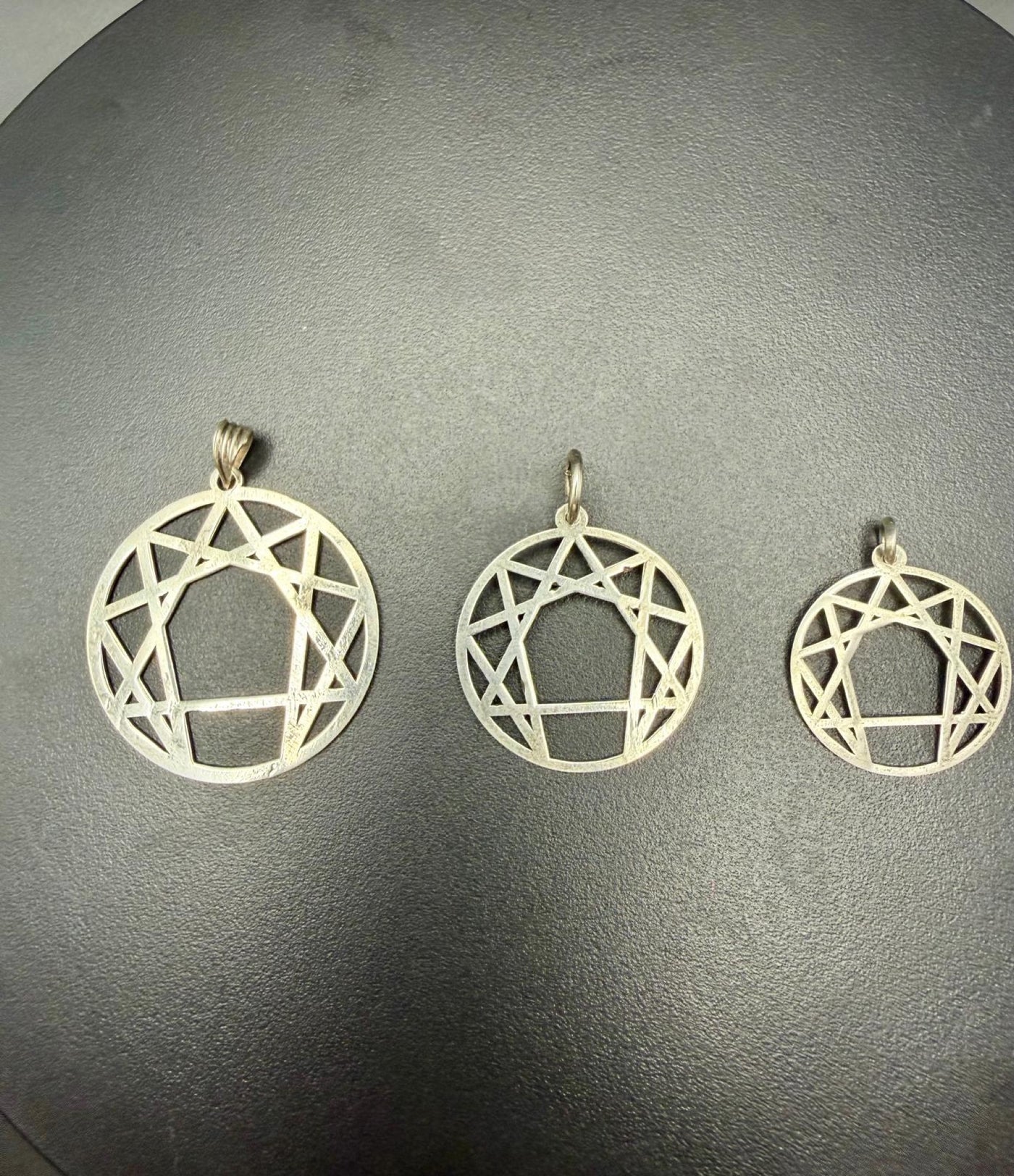 Enneagram Silver Pendant