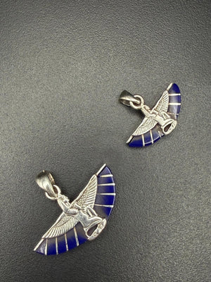 Isis pendant in lapis lazuli in two sizes