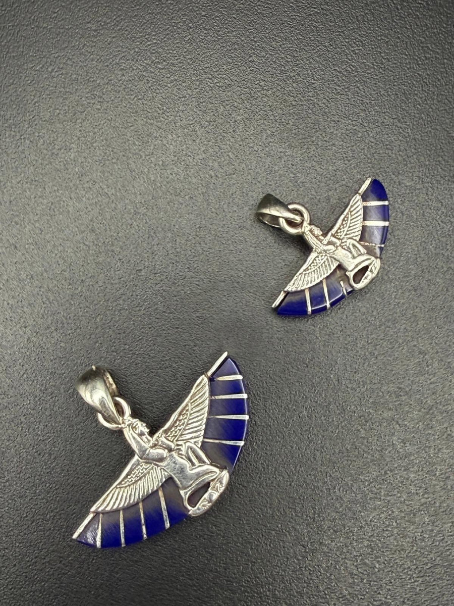 Isis pendant in lapis lazuli in two sizes